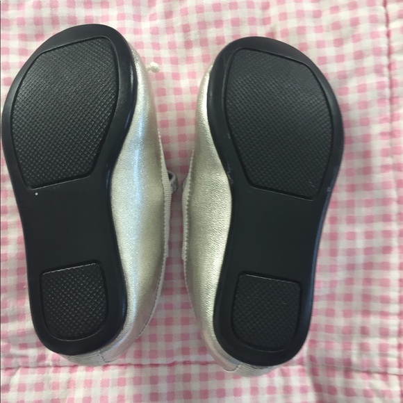 Nordstrom silver sparkly toddler size 5 Mary Jane - Picture 5 of 8